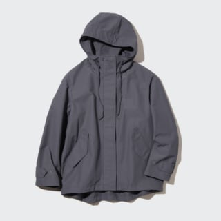 ユニクロのコットンブレンドパーカの画像